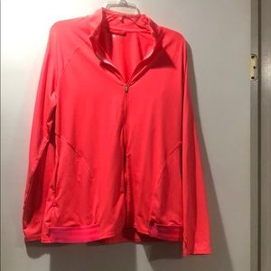 Adidas Bright Pink Zip up Jacket. Size  XL